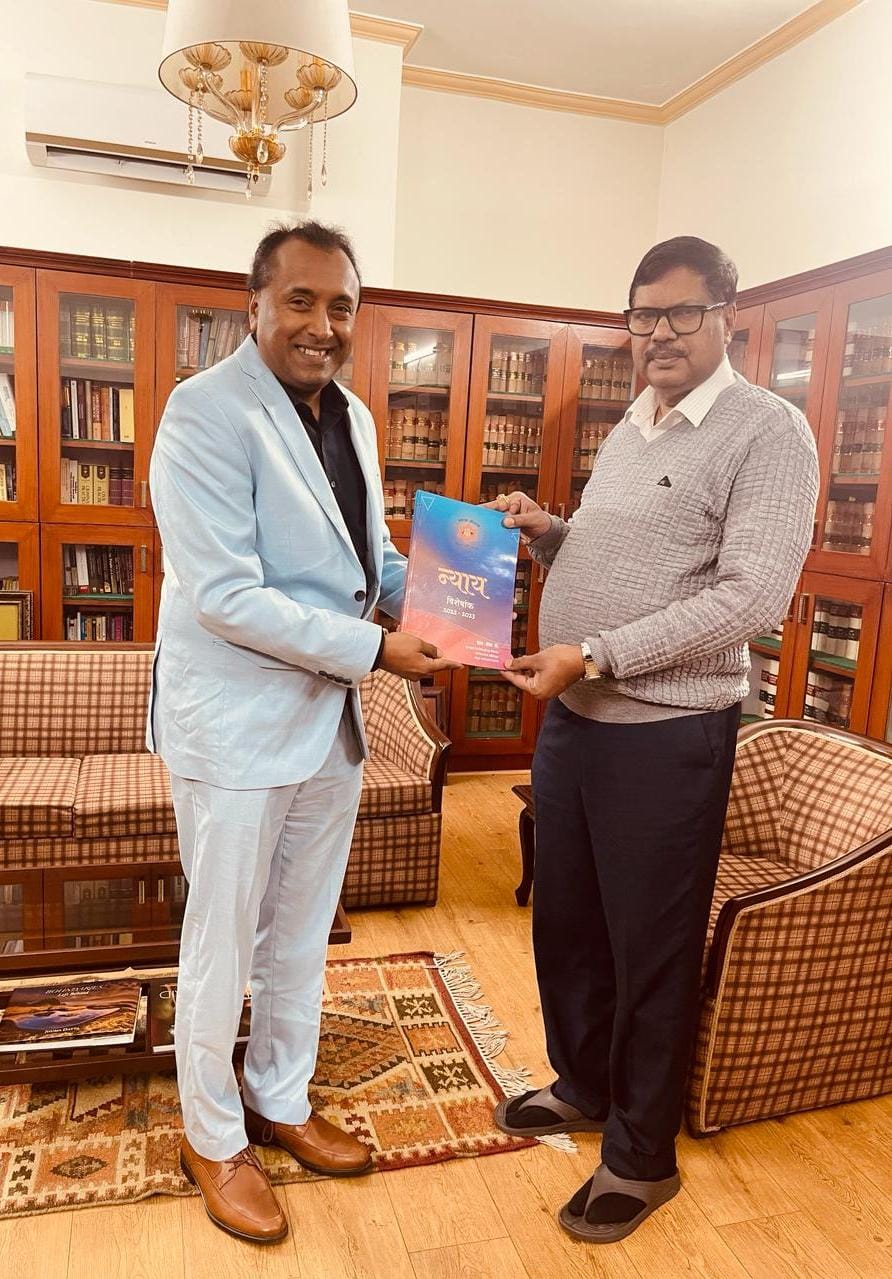 Nyaya Alamban briefing Chief Justice of India,Shri Bhushan Ramakrishna Gavai